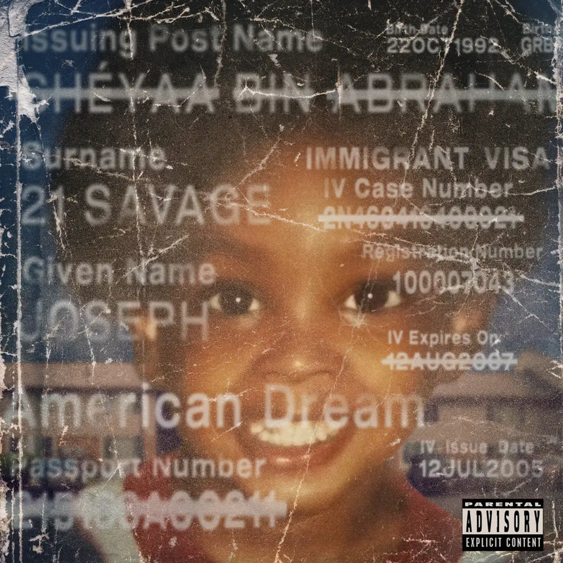 21 Savage - American Dream (Couleur) (Vinyle Neuf)