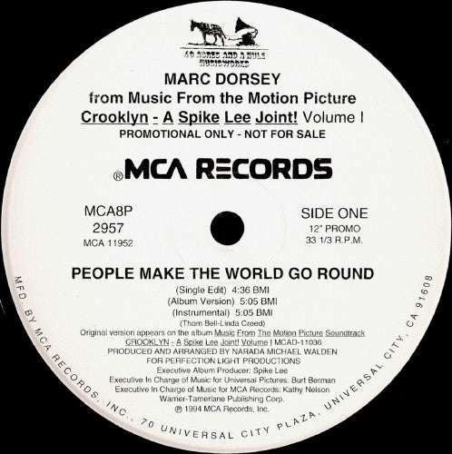 Marc Dorsey - People Make The World Go Round (Vinyle Usagé)