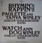 Paulett Winley / Tanya Winley / Ann Winley - Rhymin And Rappin /  Watch Dog (Vinyle Usagé)