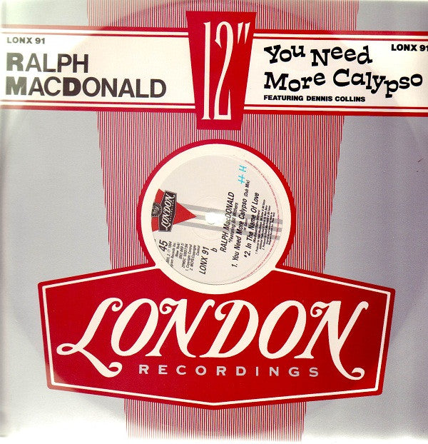 Ralph MacDonald - You Need More Calypso (Vinyle Neuf)