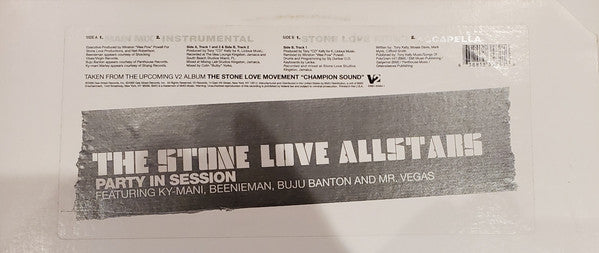 Stone Love Allstars / Kymani Marley / Beenie Man / Buju Banton / Mr Vegas - Party In Session (Vinyle Neuf)