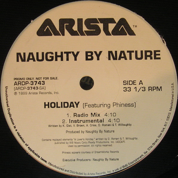 Naughty by Nature - Holiday (Vinyle Usagé)