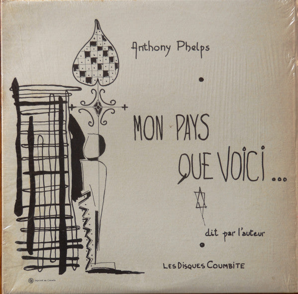 Anthony Phelps - Mon Pays Que Voici (Vinyle Usagé)