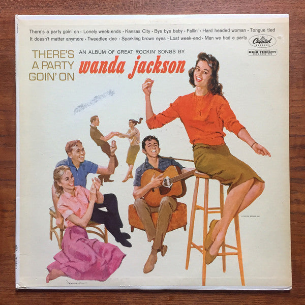Wanda Jackson - Theres A Party Goin On (Vinyle Usagé)