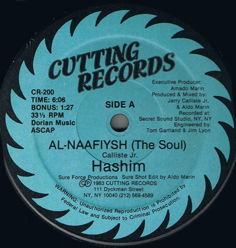 Hashim - Al Naafiysh (The Soul) (Vinyle Usagé)
