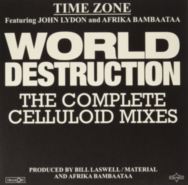 Time Zone - World Destruction: The Complete Celluloid Mixes (Vinyle Neuf)
