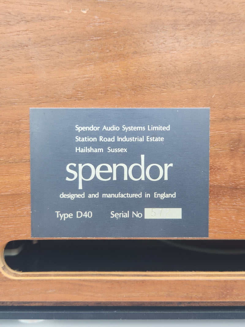Spendor - D40