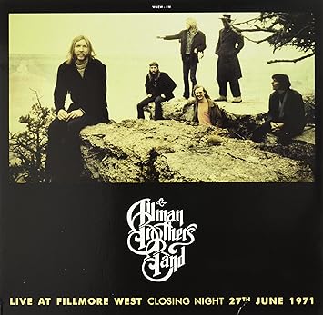 Allman Brothers Band - Fillmore Closing Night 27 06 1971 WNEW (Vinyle Neuf)
