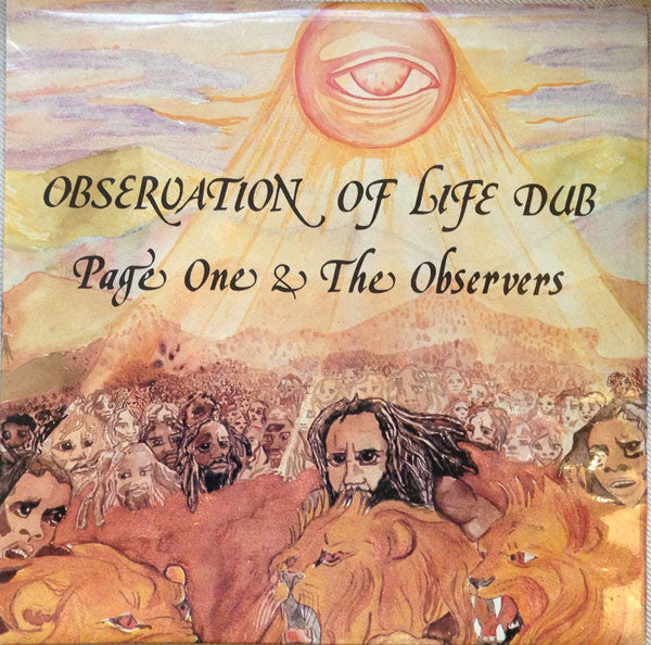 Page One And The Observers - Observation Of Life Dub (Vinyle Neuf)