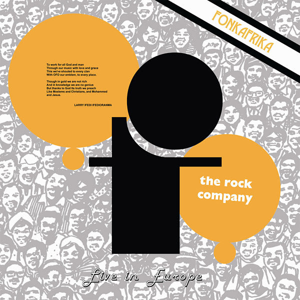 Ofo The Rock Company - Live In Europe: Fonk Africa (Vinyle Neuf)