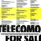 Telecomo - For Sale (Vinyle Neuf)
