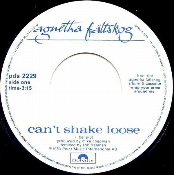 Agnetha Faltskog - Cant Shake Loose (45-Tours Usagé)