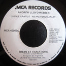 Andrew Lloyd Webber - Theme And Variations (45-Tours Usagé)