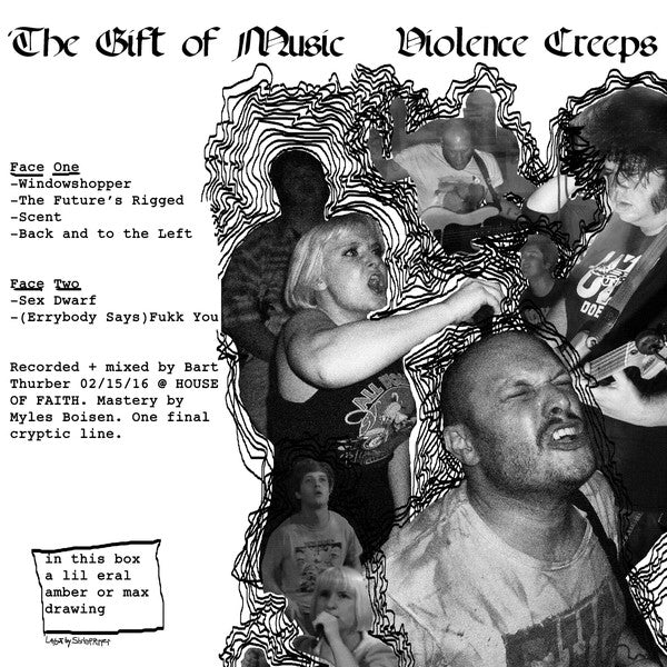 Violence Creeps - The Gift Of Music (Vinyle Neuf)