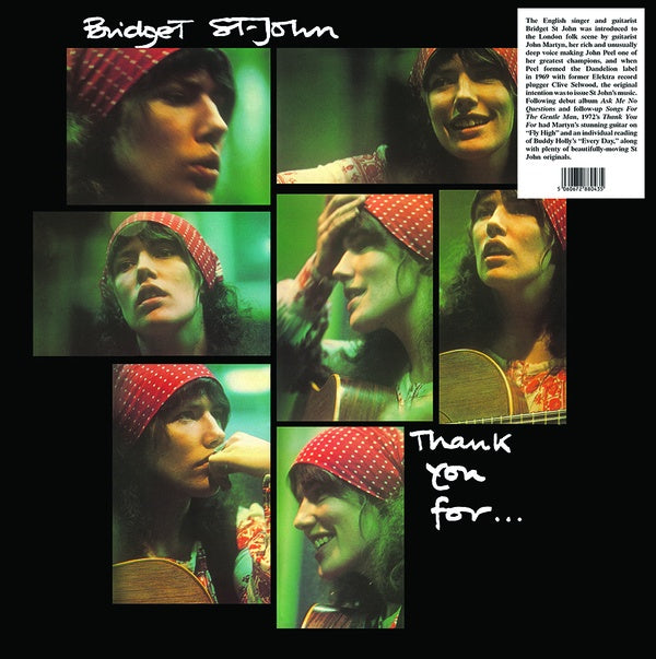 Bridget St John - Thank You For (Vinyle Neuf)