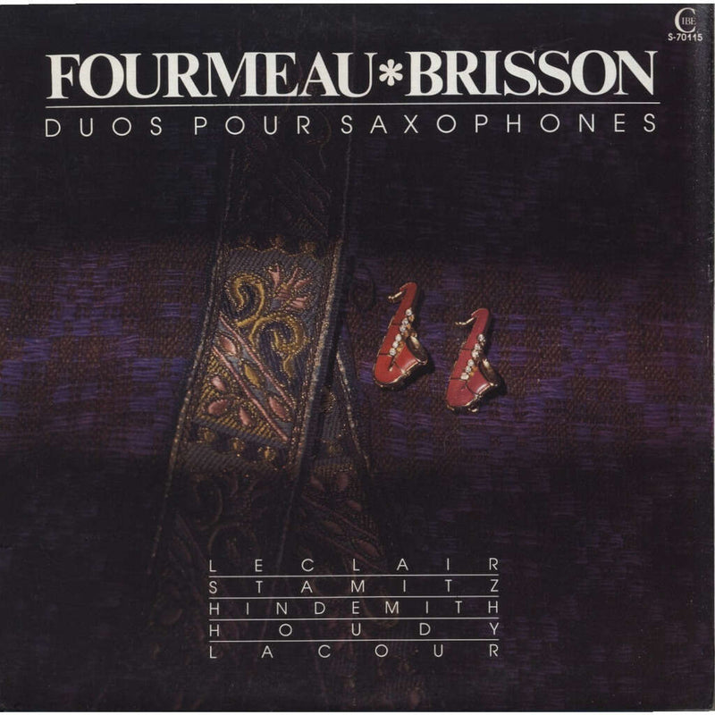 Various / Fourmeau / Brisson - Duos Pour Saxophones (Vinyle Usagé)