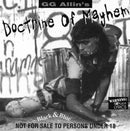 GG Allin - Doctrine Of Mayhem (Vinyle Neuf)