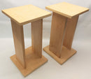 Supports Haut-Parleurs Bois Custom 19"