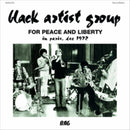 Black Artist Group - For Peace And Liberty: In Paris Dec 1972 (Vinyle Neuf)