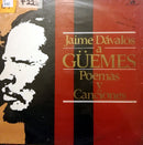 Jaime Davalos - A Guemes: Poemas y Canciones (Vinyle Usagé)