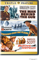 Film - Randolph Scott Triple Feature / The Man Behind The Gun / Thunder Over The Plains / Riding Shotgun
