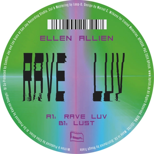 Ellen Allien - Rave Luv (Vinyle Neuf)