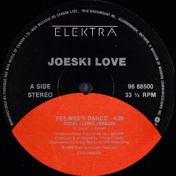 Joeski Love - Pee Wees Dance (Vinyle Usagé)