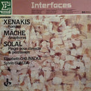 Xenakis / Mache / Solal / Chojnacka - Komboi / Anaphores / Pieces Pour Clavecin & Percussion (Vinyle Usagé)