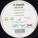 X-Fade  - Here We Are (Vinyle Usagé)
