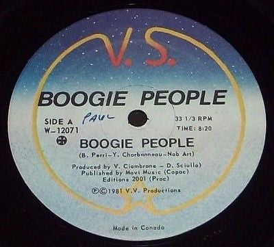 Boogie People - Boogie People (Vinyle Usagé)