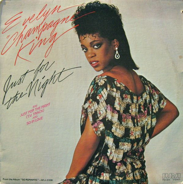 Evelyn Champagne King - Just For the Night (Vinyle Usagé)