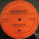 Menage - Memory (Vinyle Usagé)