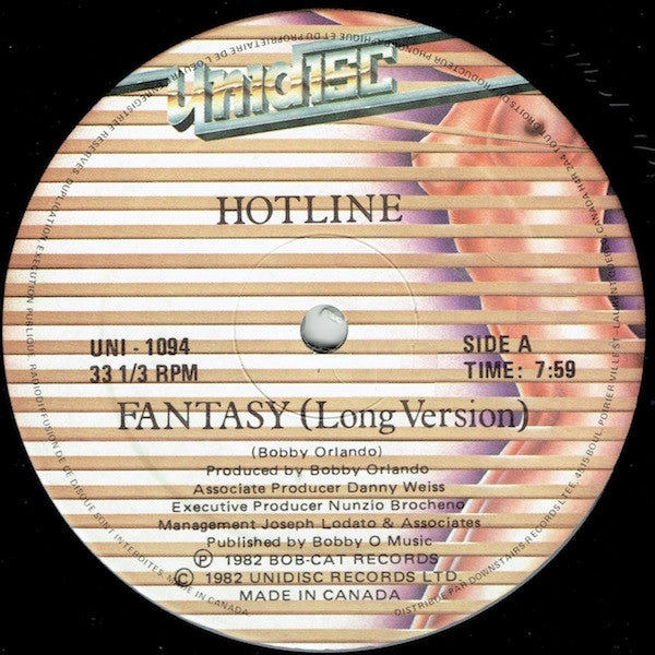 Hotline - Fantasy (Vinyle Usagé)