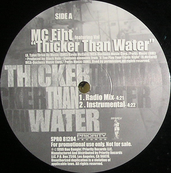 MC Eiht - Thicker Than Water (Vinyle Usagé)