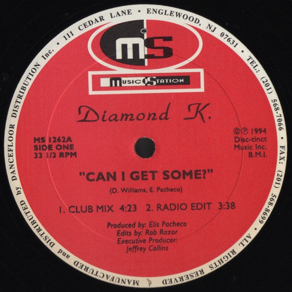 Diamond K - Can I Get Some? (Vinyle Usagé)