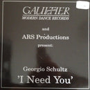 Georgio Schultz - I Need You (Vinyle Usagé)