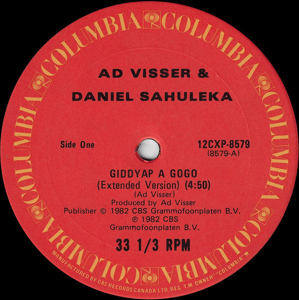 Ad Visser / Daniel Sahuleka - Giddyap A Gogo (Vinyle Usagé)