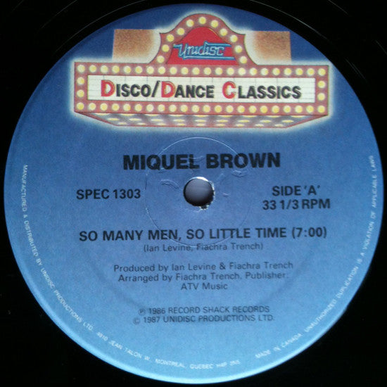 Miquel Brown - The Miquel Brown Mix (Vinyle Usagé)