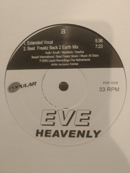 Eve - Heavenly (Vinyle Usagé)