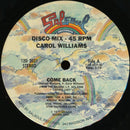 Carol Williams - Come Back (Vinyle Usagé)