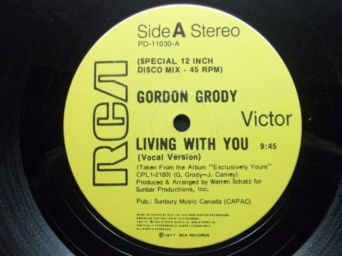 Gordon Grody - Living With You (Vinyle Usagé)