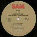 John Davis And The Monster Orchestra - I Cant Stop (Vinyle Usagé)