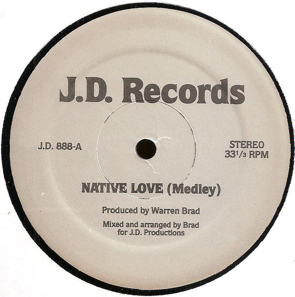 Divine / Sparks / Carol Jiani - Native Love (Medley) / Beat The Clock (Vinyle Usagé)