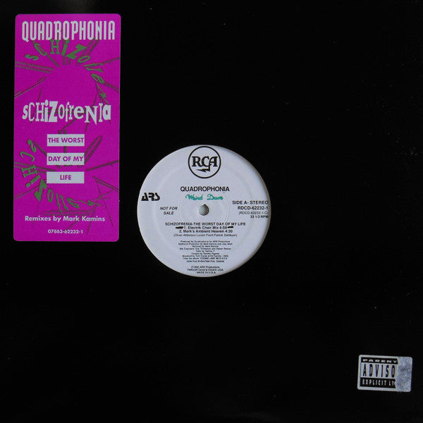 Quadrophonia - Schizofrenia: The Worst Day of My Life (Vinyle Usagé)