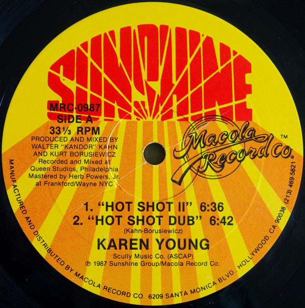 Karen Young - Hot Shot (Vinyle Usagé)