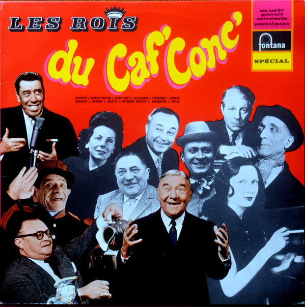 Various - Les Rois Du Caf'Conc (Vinyle Usagé)