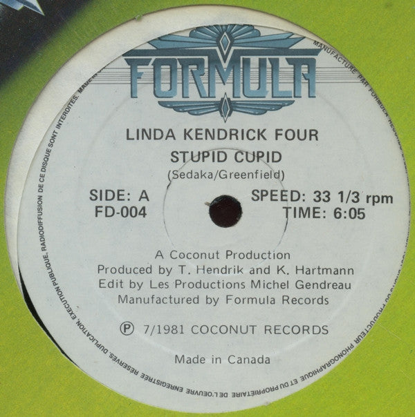 Linda Kendrick Four - Stupid Cupid (Vinyle Usagé)