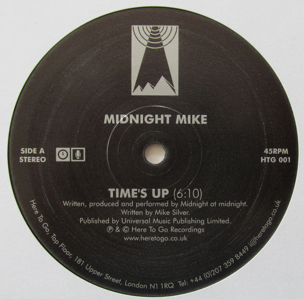 Midnight Mike - Times Up (Vinyle Usagé)