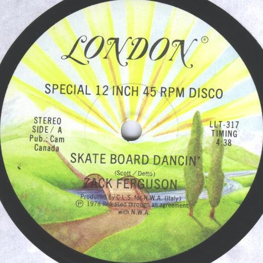 Zack Ferguson - Skate Board Dancin (Vinyle Usagé)