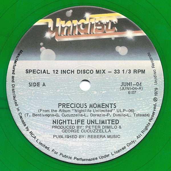 Nightlife Unlimited - Precious Moments (Vinyle Usagé)